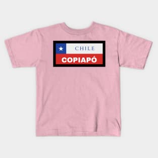 Copiapó City in Chilean Flag Kids T-Shirt